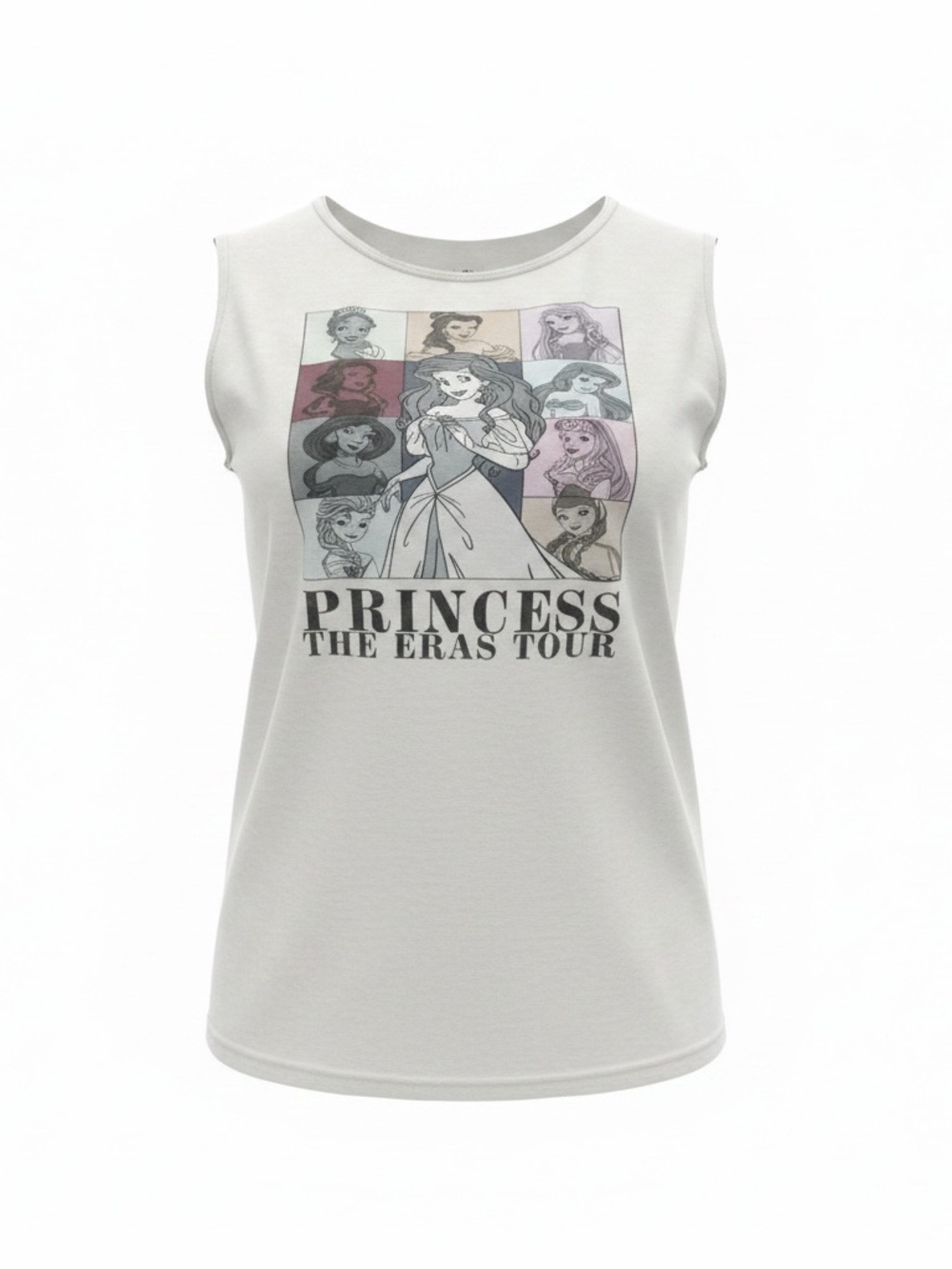 Princess The Eras Tour Graphic Tank Top - size L